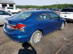 2013 Honda Civic Lx Blue vin: 19XFB2F55DE234571