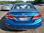 2013 Honda Civic Lx Blue vin: 19XFB2F55DE234571