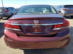 2014 Honda Civic Lx Red vin: 19XFB2F55EE025946