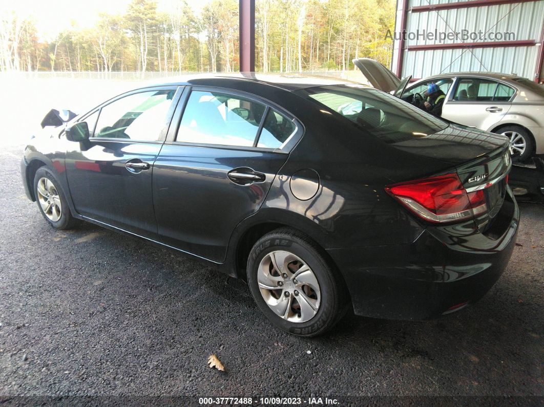 2014 Honda Civic Lx Black vin: 19XFB2F55EE214225