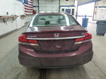 2014 Honda Civic Lx Maroon vin: 19XFB2F55EE215634