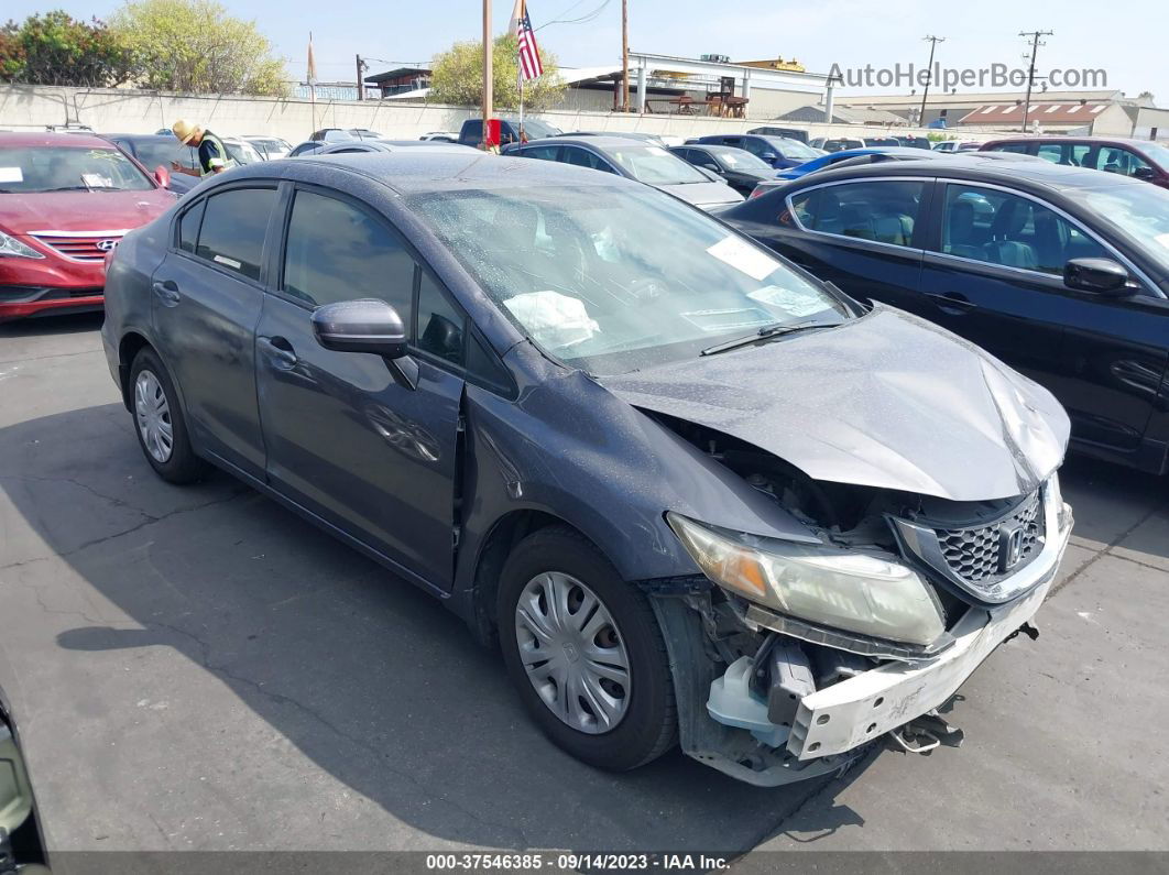 2014 Honda Civic Sedan Lx Серый vin: 19XFB2F55EE269130