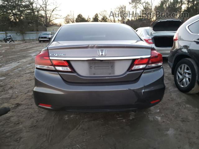 2015 Honda Civic Lx Gray vin: 19XFB2F55FE019761