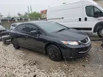 2015 Honda Civic Lx Black vin: 19XFB2F55FE024667