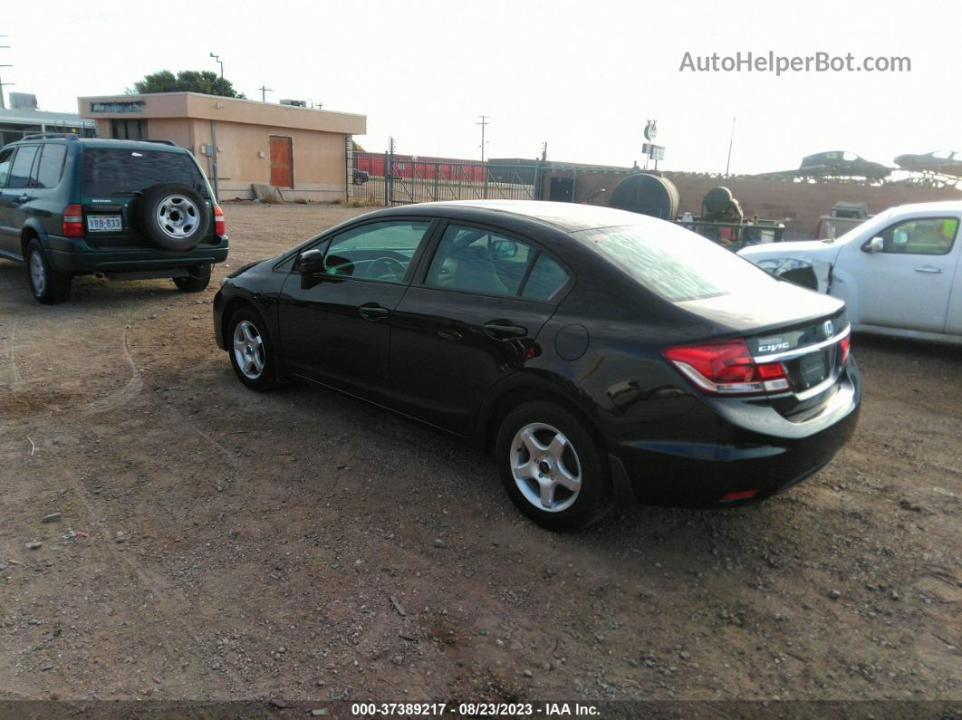 2015 Honda Civic Sedan Lx Black vin: 19XFB2F55FE077546