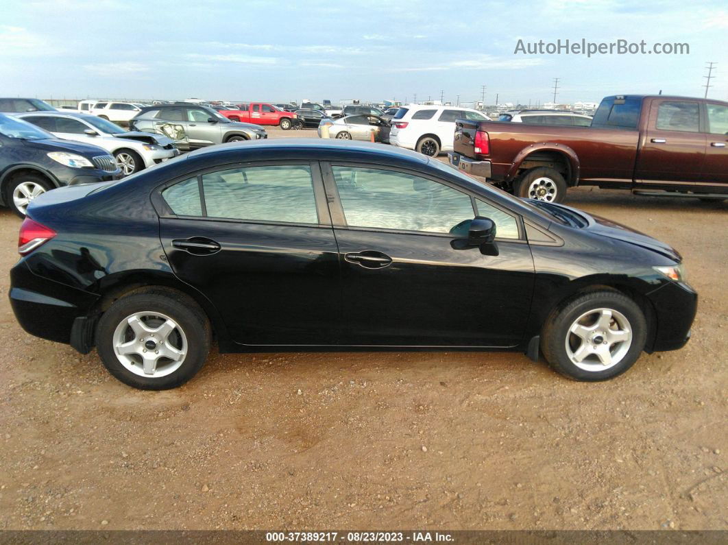 2015 Honda Civic Sedan Lx Black vin: 19XFB2F55FE077546