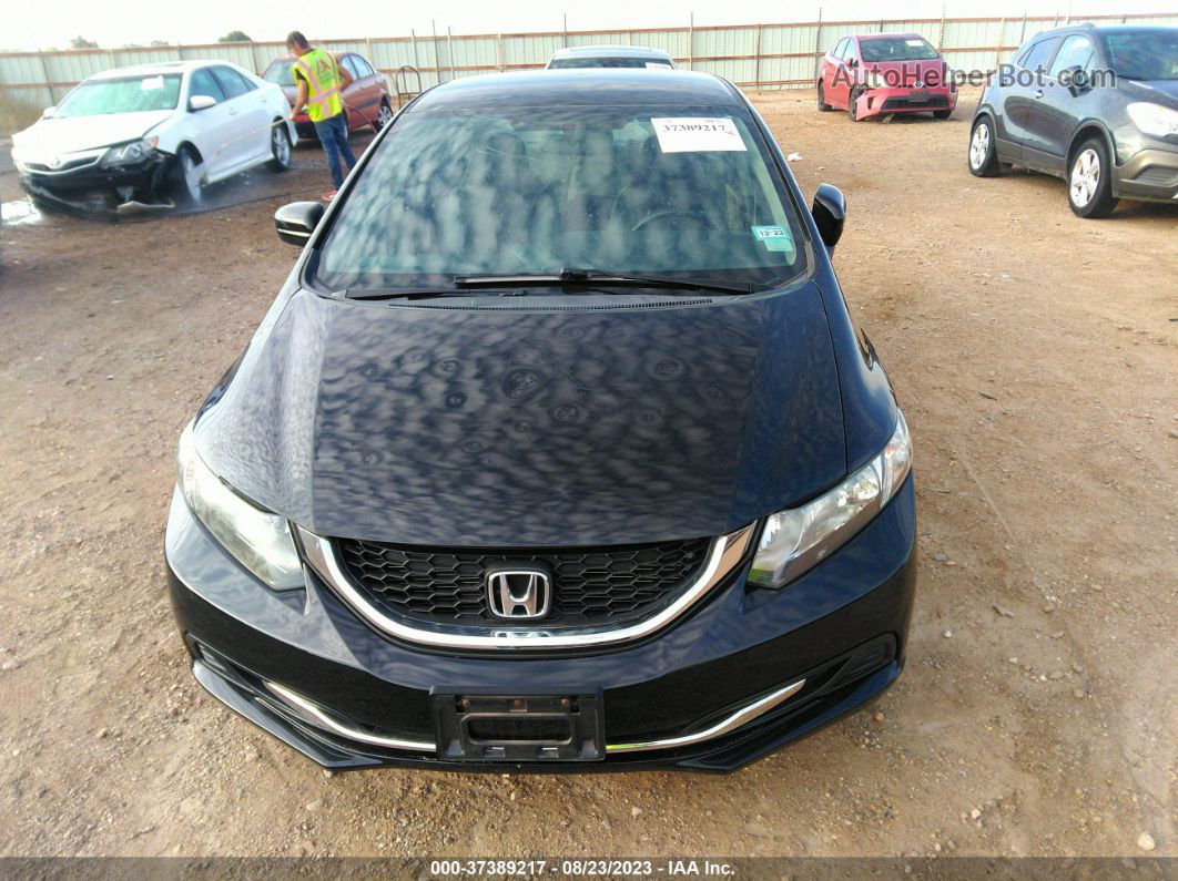 2015 Honda Civic Sedan Lx Черный vin: 19XFB2F55FE077546