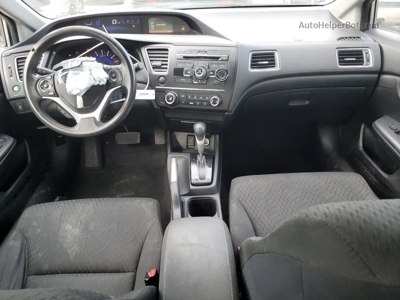 2015 Honda Civic Lx Серебряный vin: 19XFB2F55FE083959