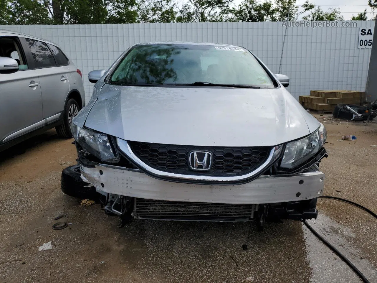 2015 Honda Civic Lx Серебряный vin: 19XFB2F55FE083959