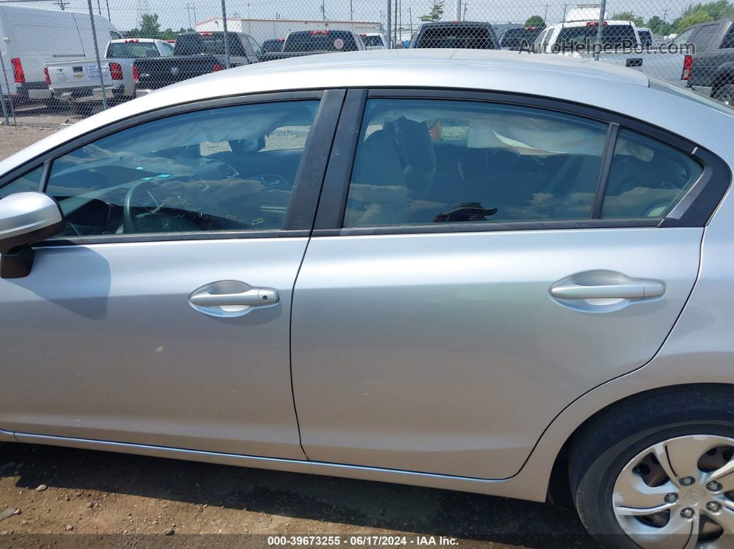 2015 Honda Civic Lx Silver vin: 19XFB2F55FE103126