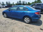 2015 Honda Civic Lx Синий vin: 19XFB2F55FE225453