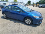 2015 Honda Civic Lx Синий vin: 19XFB2F55FE225453