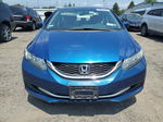 2015 Honda Civic Lx Blue vin: 19XFB2F55FE225453