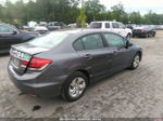 2015 Honda Civic Sedan Lx Gray vin: 19XFB2F55FE230426