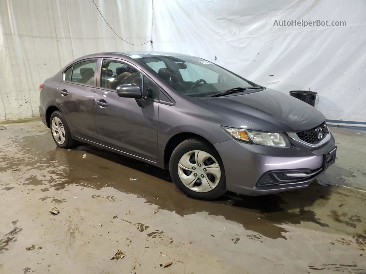 2015 Honda Civic Lx Charcoal vin: 19XFB2F55FE263247