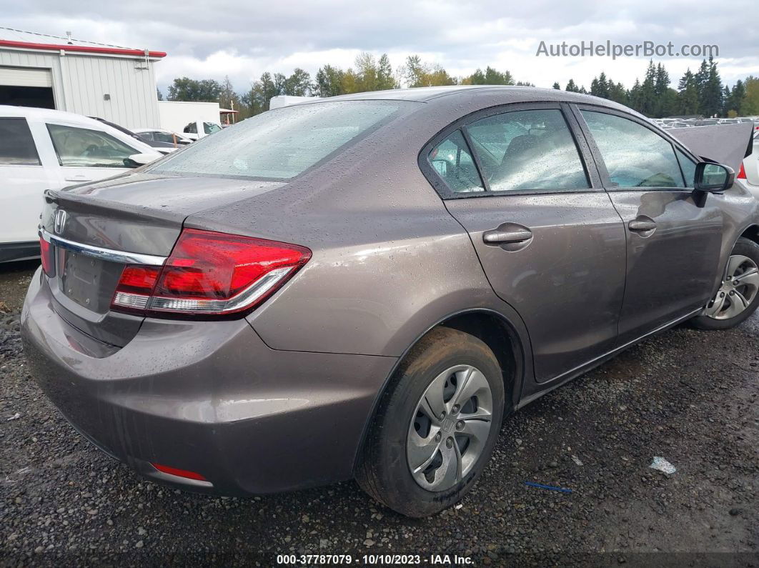 2015 Honda Civic Lx Серый vin: 19XFB2F55FE275057