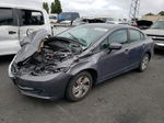 2015 Honda Civic Lx Серый vin: 19XFB2F55FE706657