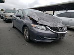 2015 Honda Civic Lx Gray vin: 19XFB2F55FE706657