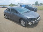 2012 Honda Civic Lx Gray vin: 19XFB2F56CE030912