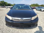 2012 Honda Civic Lx Black vin: 19XFB2F56CE040954