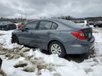 2012 Honda Civic Lx Gray vin: 19XFB2F56CE047094