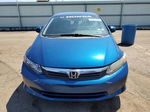 2012 Honda Civic Lx Blue vin: 19XFB2F56CE322768