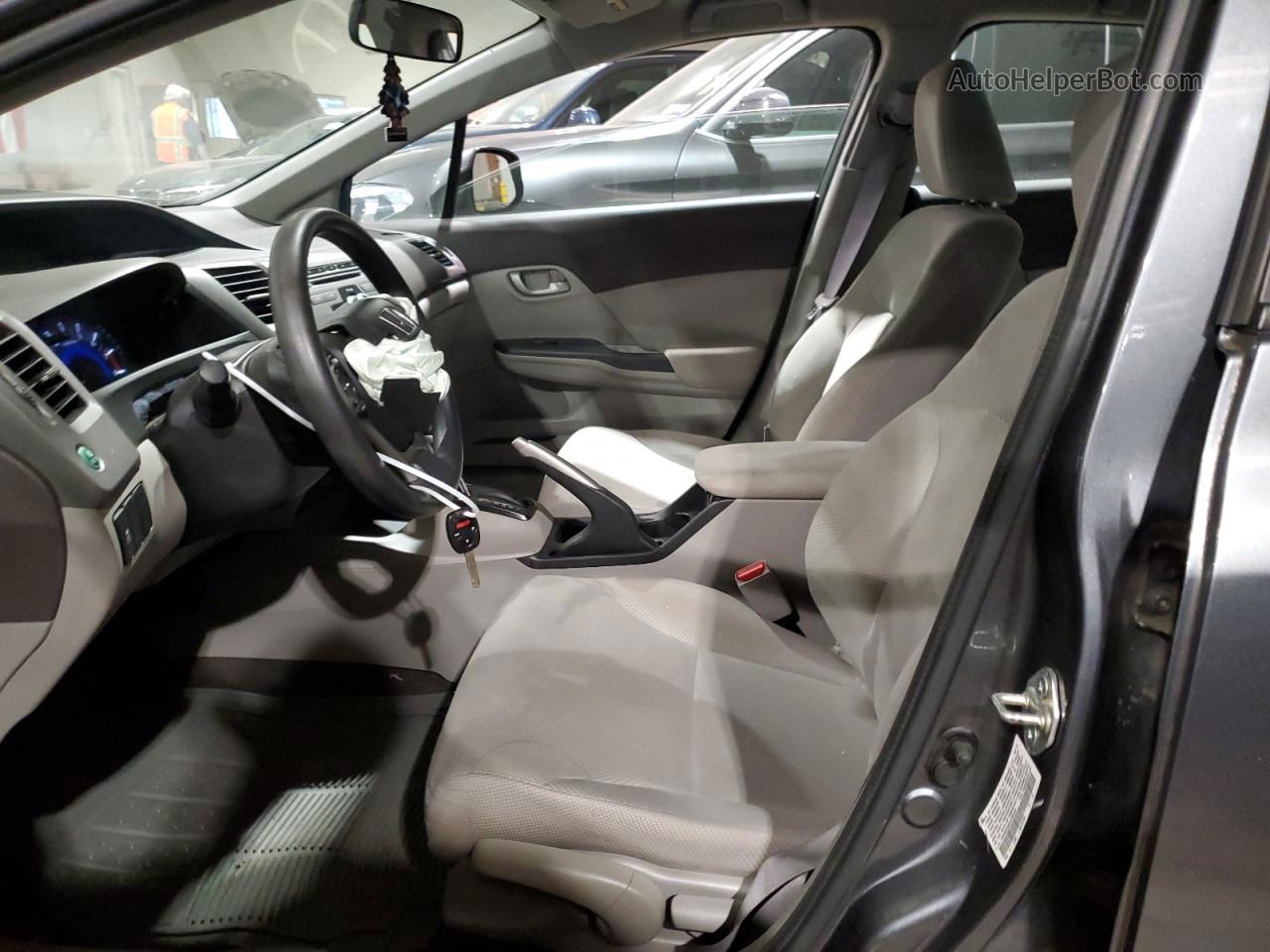 2012 Honda Civic Lx Угольный vin: 19XFB2F56CE386454