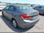 2013 Honda Civic Lx Gray vin: 19XFB2F56DE009009