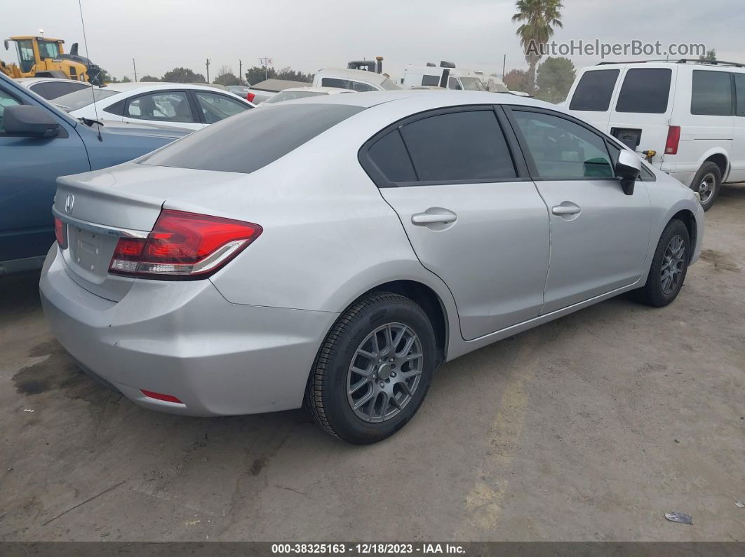 2013 Honda Civic Lx Silver vin: 19XFB2F56DE219321