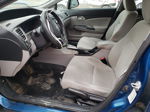 2013 Honda Civic Lx Blue vin: 19XFB2F56DE222154