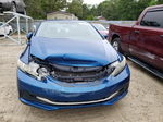 2013 Honda Civic Lx Blue vin: 19XFB2F56DE222154