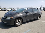 2013 Honda Civic Lx Black vin: 19XFB2F56DE238192