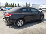 2013 Honda Civic Lx Black vin: 19XFB2F56DE238192