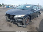 2013 Honda Civic Lx Gray vin: 19XFB2F56DE290549