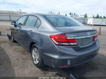 2013 Honda Civic Lx Gray vin: 19XFB2F56DE290549