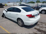 2014 Honda Civic Lx White vin: 19XFB2F56EE030296