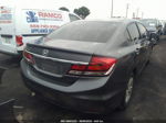 2014 Honda Civic Sedan Lx Gray vin: 19XFB2F56EE206022