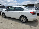 2014 Honda Civic Lx White vin: 19XFB2F56EE219093