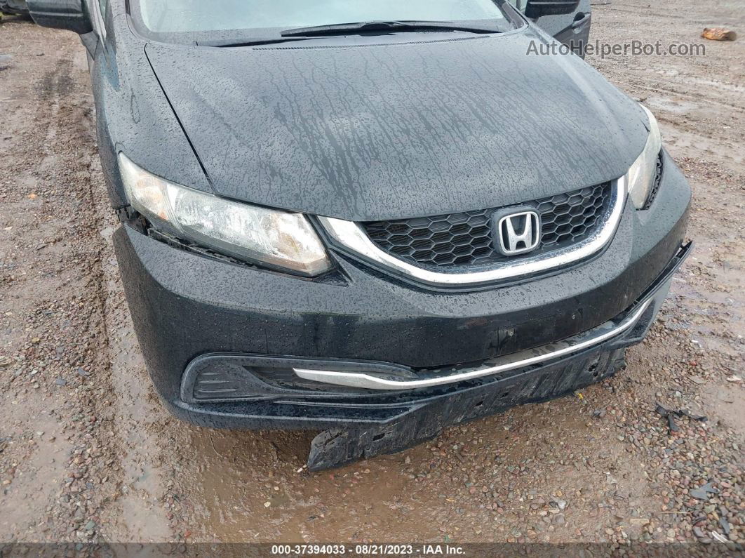 2014 Honda Civic Lx Черный vin: 19XFB2F56EE269878