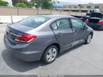 2014 Honda Civic Lx Gray vin: 19XFB2F56EE270609