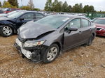 2015 Honda Civic Lx Серый vin: 19XFB2F56FE045057