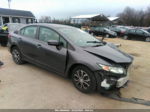 2015 Honda Civic Lx Gray vin: 19XFB2F56FE046239