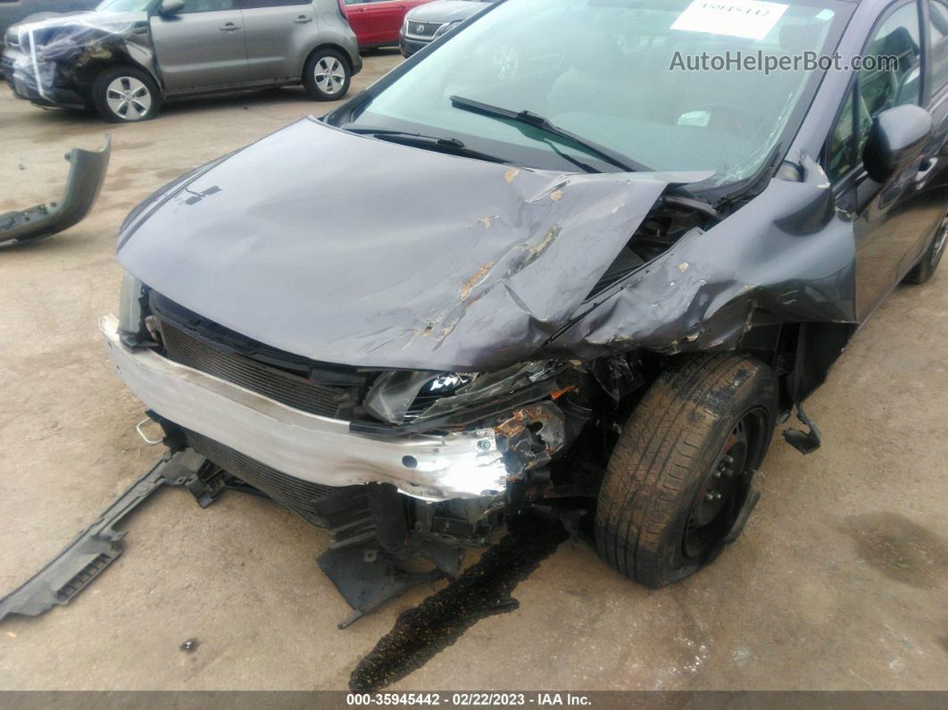 2015 Honda Civic Lx Серый vin: 19XFB2F56FE046239