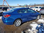 2015 Honda Civic Lx Blue vin: 19XFB2F56FE096042