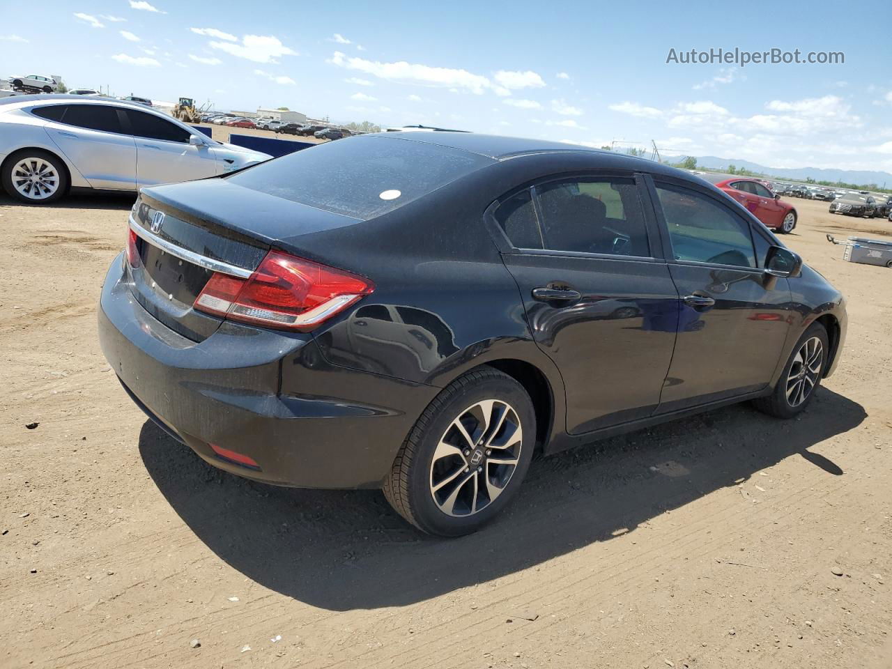 2015 Honda Civic Lx Black vin: 19XFB2F56FE269493