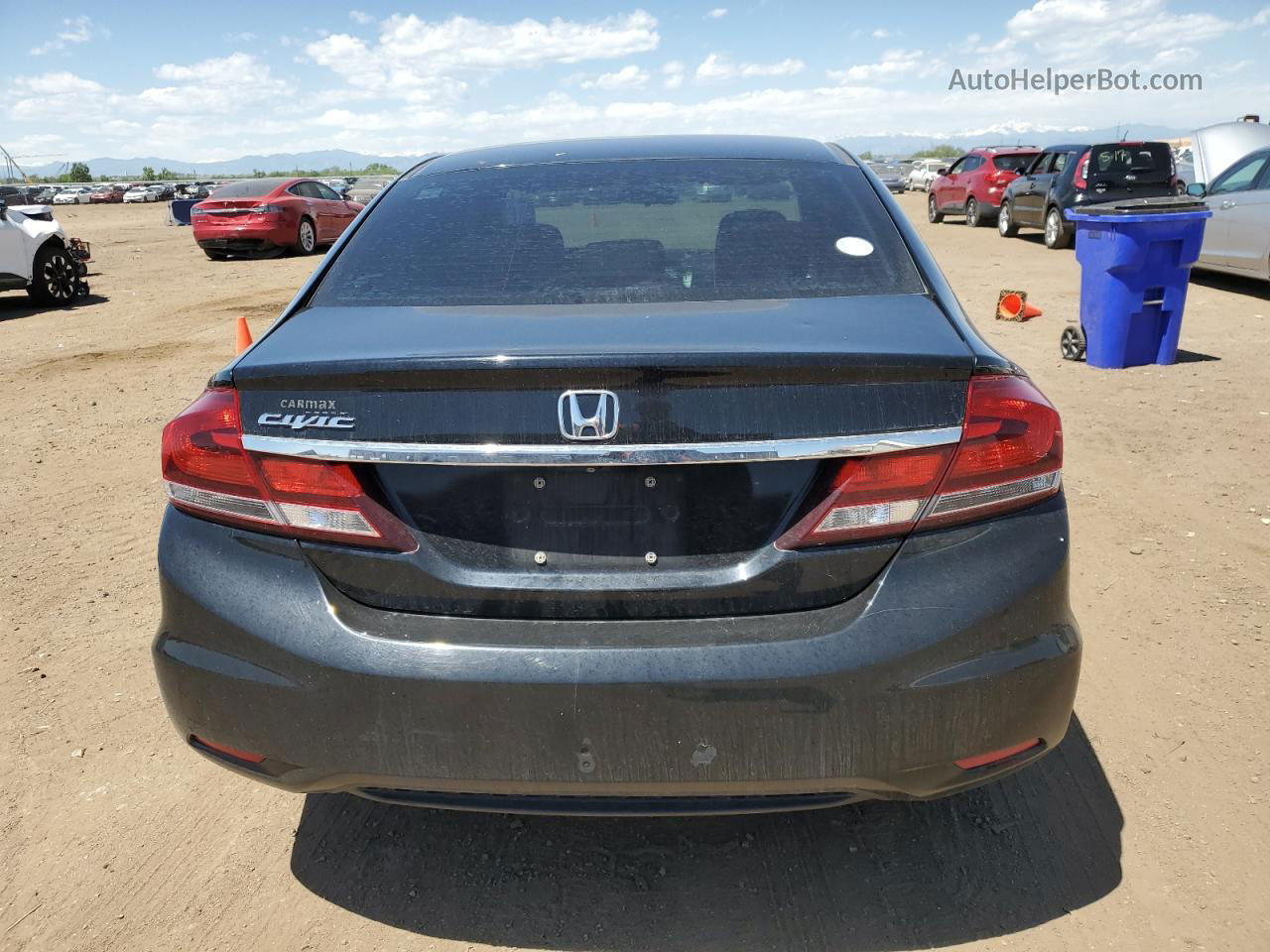 2015 Honda Civic Lx Black vin: 19XFB2F56FE269493