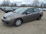 2015 Honda Civic Lx Gray vin: 19XFB2F56FE281014