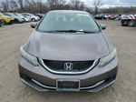 2015 Honda Civic Lx Gray vin: 19XFB2F56FE281014