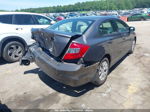 2012 Honda Civic Lx Gray vin: 19XFB2F57CE030725