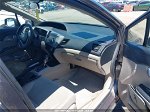 2012 Honda Civic Lx Gray vin: 19XFB2F57CE030725